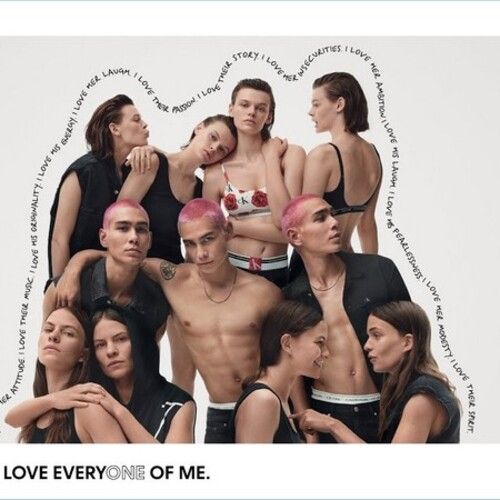 Glen Luchford in partnership with Calvin Klein for an advertisement